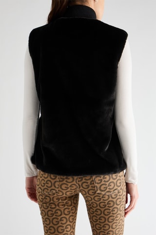 Chaleco reversible Marilene - Negro