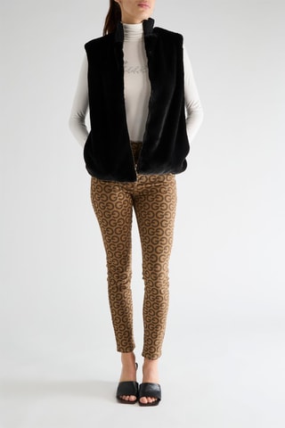 Chaleco reversible Marilene - Negro