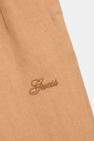 Calças em linho Dye - Castanho