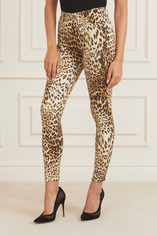 Pantalón skinny fit - Beige