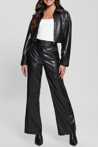 Pantalón de tiro alto Vixen - Negro