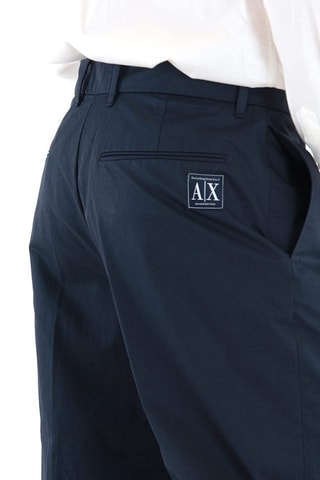 Calças - Azul-marinho - Exchange