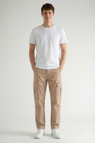 Pantalon cargo - Beige