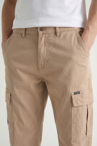 Pantalon cargo - Beige
