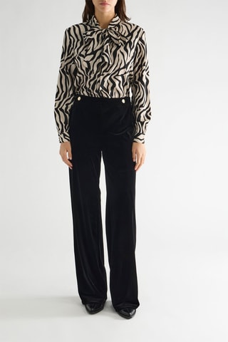 Pantalón palazzo Costas - Negro