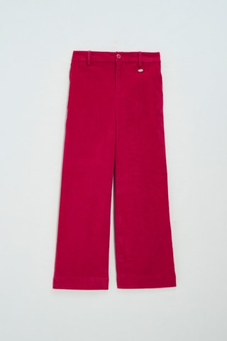 Pantalon en velours - Rose