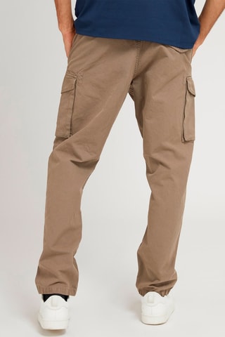 Pantalon cargo Taupe