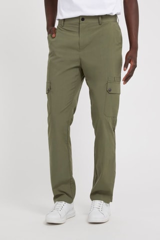 Pantalon cargo - Vert olive