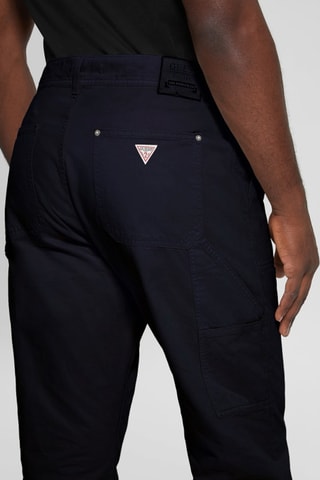 Pantalon regular - Bleu marine