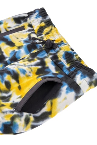 Pantaloni sportivi tie and dye - Giallo e nero