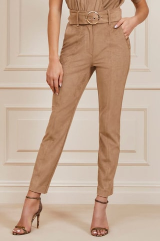 Pantalón regular fit - Beige