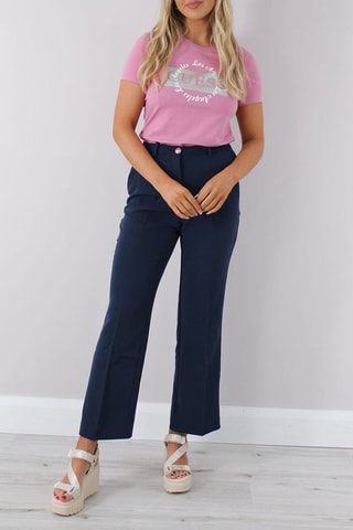 Pantalón regular fit - Azul marino