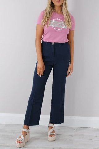 Pantalón regular fit - Azul marino