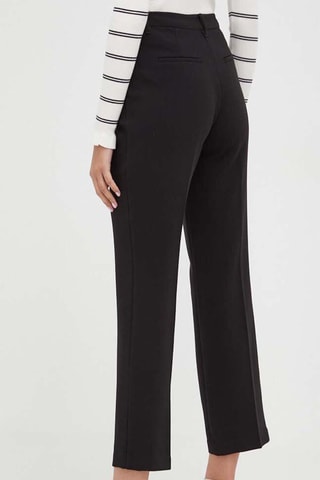 Pantalón recto 7/8 - Negro