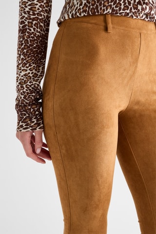 Jegging taille haute Hudson - Marron clair