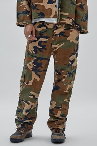 Pantalon cargo Go - Kaki