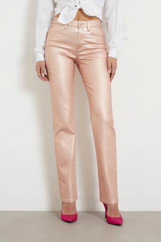 Pantalon straight Papete - Doré rose