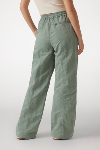 Calças wide legs Sylvie - Verde-água