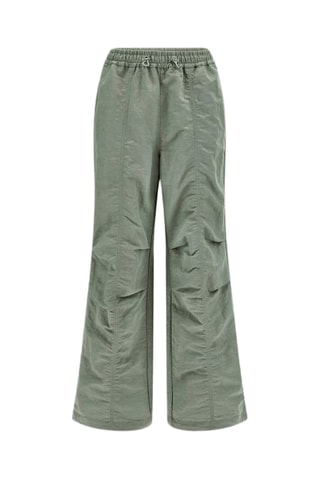 Calças wide legs Sylvie - Verde-água