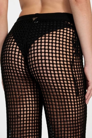 Pantalon taille haute - Noir