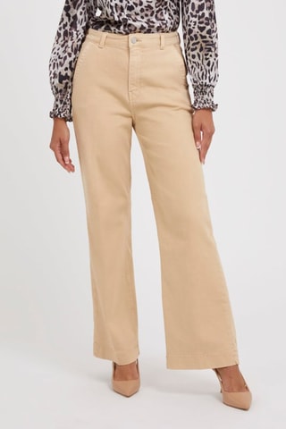 Pantalón palazzo - Beige