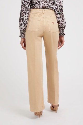 Pantalón palazzo - Beige