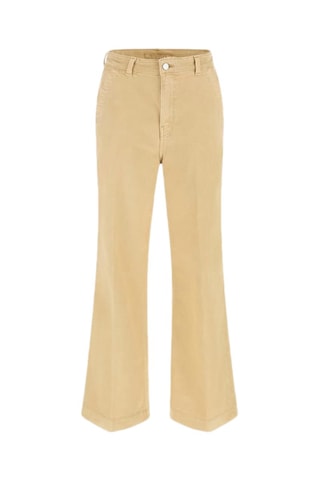 Pantalón palazzo - Beige