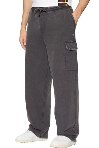 Pantalon regular - Gris foncé