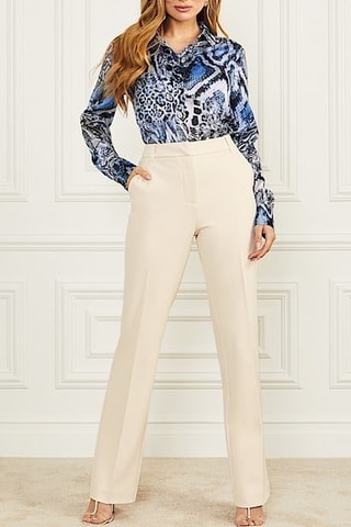 Pantalon taille haute Jenny - Ecu