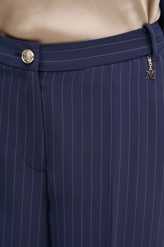 Pantalón wide leg de tiro alto Sidney - Azul marino