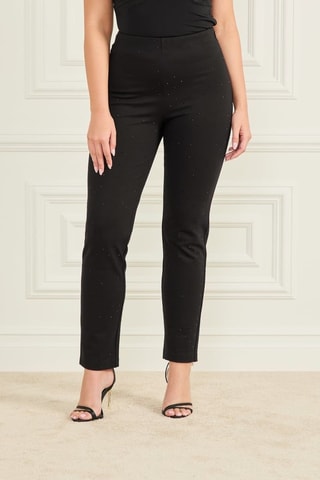 Pantalón de tiro alto Shimmy - Negro