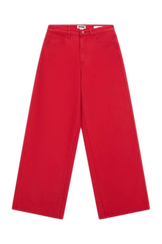 Calças de ganga - Vermelho