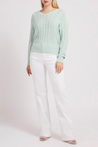 Vaquero recto - Blanco