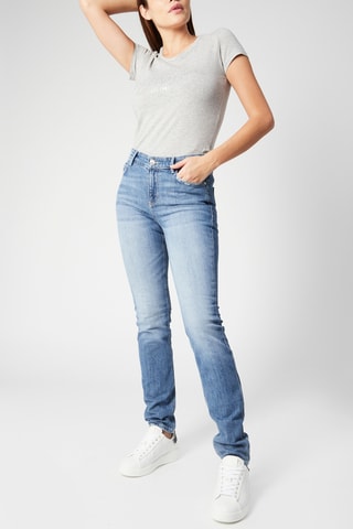 Rechte Jeans Donkerblauw