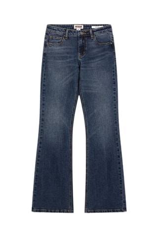 Calças de ganga bootcut - Azul-marinho