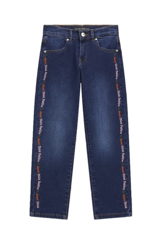 Jean taille haute - Bleu