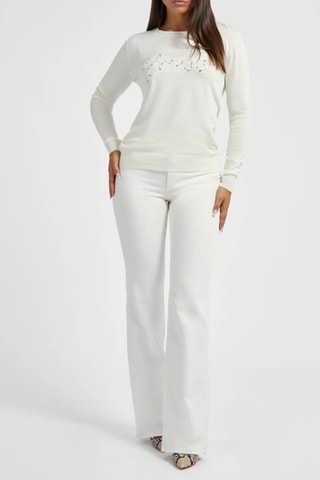 Vaquero palazzo - Blanco