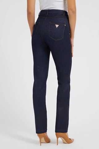 Vaquero slim fit de tiro alto - Azul oscuro