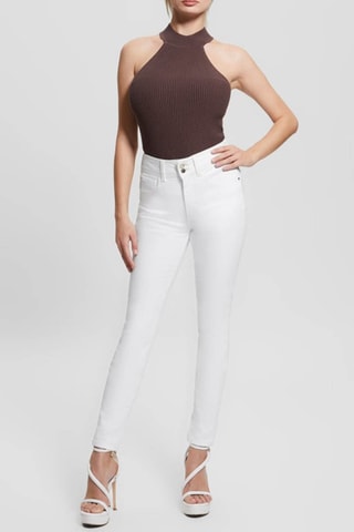 Calças de ganga skinny - Branco