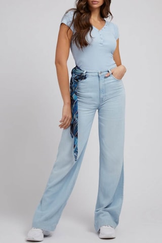 Vaquero palazzo - Azul claro