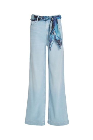 Vaquero palazzo - Azul claro