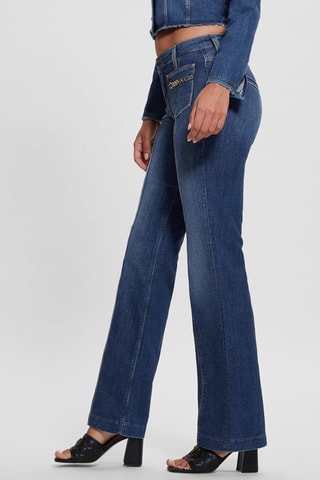 Calças de ganga bootcut - Azul