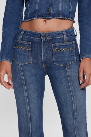 Calças de ganga bootcut - Azul