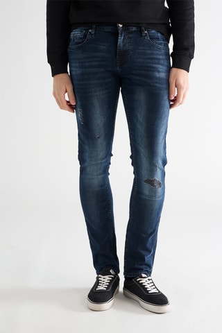 Jean skinny Boston - Bleu électrique