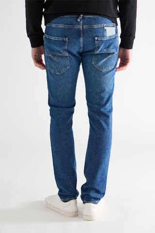 Calças de ganga slim Jasper - Azul-cobalto