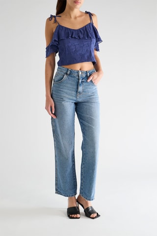 Vaquero cargo Jenny - Celeste