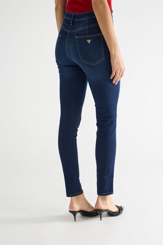 Vaquero skinny fit de tiro alto Tamara - Azul marino