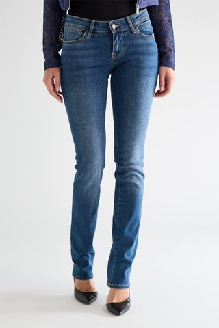 Vaquero slim fit Mid Rise - Azul