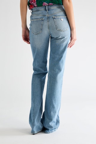 Vaquero bootcut de tiro alto Fenice - Celeste