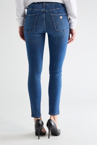 Vaquero skinny fit de tiro alto Tamara - Azul marino